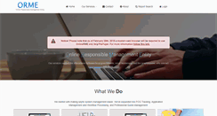 Desktop Screenshot of onlinerme.com